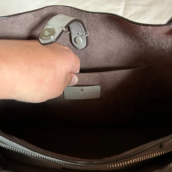 GREY KATE SPADE PURSE - Picture 6 of 15